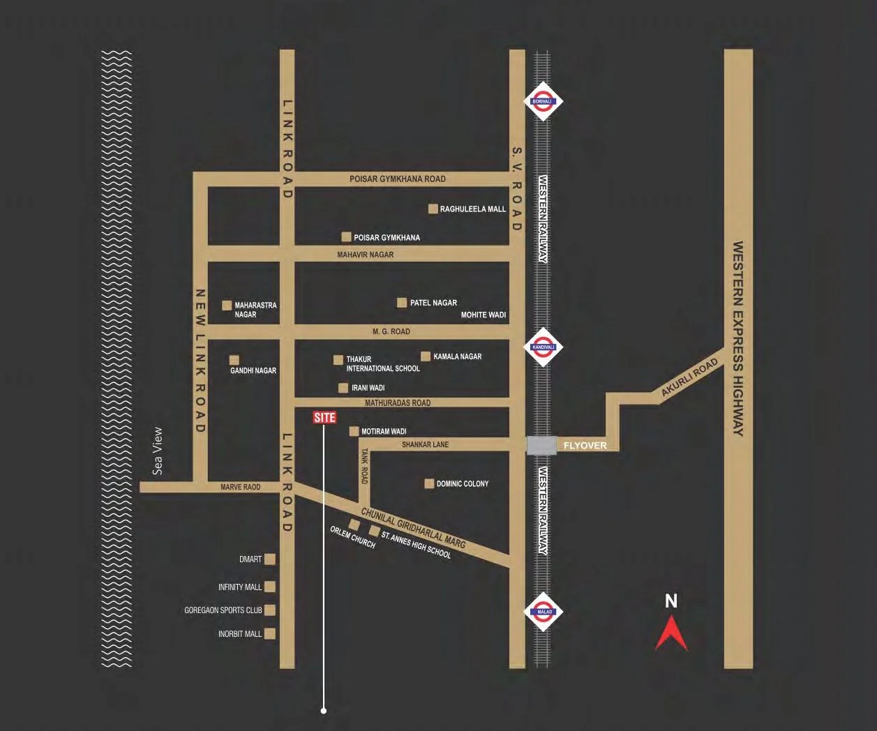Prathamesh Elite location map